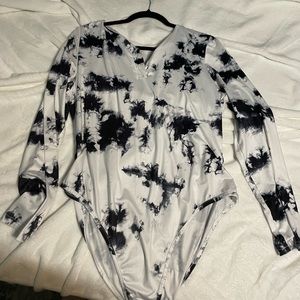 Tie-dye bodysuit
